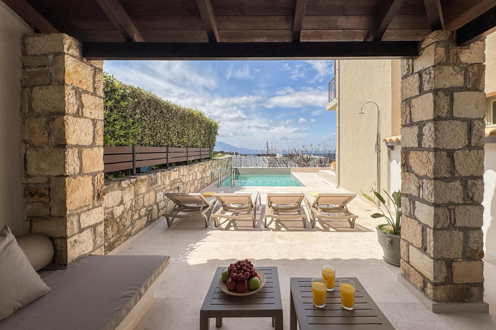 קיסאמוס Yachara Villa מראה חיצוני תמונה